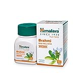 Himalaya Herbals Pure Herbs Bacopa Monnieri Herbal Food Supplement | Supports Memory Wellness,...