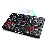 Numark Party Mix II - Console DJ a 2 Canali per Serato DJ Lite, con Scheda Audio Integrata, Presa...