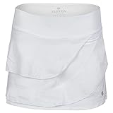 Eleven by Venus Williams Gonna Tennis Ondulata, Bianco brillante, L