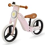 Kinderkraft Bici Senza Pedali UNIQ, Bicicletta in Legno, Sella Regolabile, Ruote Resistenti, 2 Anni...