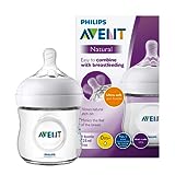 Philips Avent Biberon Natural anti-colica, 125ml, Trasparente SCF030/17