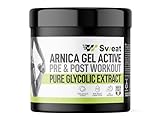 Arnica e Artiglio del Diavolo Gel per Sportivi 500 ml con Estratti Glicolici Puri. Defaticante...