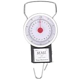 BESPORTBLE Bilancia Per Bagagli 22 Kg Scala Sospesa Manuale Bilancia Per Gru Bilancia Portatile Con...