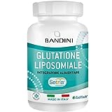 Bandini® Glutatione Liposomiale 60 capsule Vegan - 250mg di L-Glutatione Setria ridotto -...