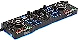 Hercules DJControl Starlight - Controller DJ USB Portatile - 2 tracce con 8 pad