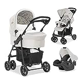 Hauck Passeggino 3 in 1 Shopper Trio Set - da 0 Mesi fino 25kg - Carrozzina per Neonati con...