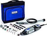 Dremel 4000 Utensile Multifunzione Rotativo, 175 W, 1 Complemento, 45 Accessori per Intagliare,...