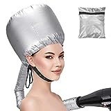 Casco per asciugatura cuffia asciugacapelli, Welltop cuffia termica per capelliper capelli...