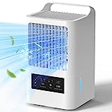 OMISOON Condizionatore Portatile, 800 ml Raffreddatore d'aria, Mini Condizionatore Portatile 4-in-1...