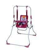 Altalena 2 in 1 per bambini, altalena da giardino, altalena e seggiolone in una (principessa)