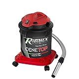 RIBIMEX - Aspiracenere elettrico Cenetop con pulizia filtro, 18 L, 1200 W - PRCEN012