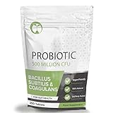 Bacillus Subtilis 250 CFU + Coagulans 250 CFU Compresse - Probiotico quotidiano, Intestino sano |...