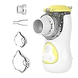 FEELLIFE Aerosol Portatile Silenzioso, Macchina Aerosol Adulti e Bambini, Nebulizzatore Aerosol Mesh...