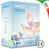KENLOOP® Cerotti Detox Piedi - Novità: Gli Unici con il Sale Rosa dell'Himalaya, Disintossicanti...