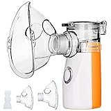 Aerosol Portatile per Bambini e Adulti, Mini Aereosol Silenzioso Ultrasuoni 10ml, Mesh Inalatore...