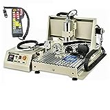 CNC 6040 - Fresatrice USB in metallo, 4 assi, CNC Machine Kit 1,5 KW, macchina per incisione USB...