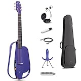 Enya NEXG2 Chitarra Elettrica Acustica - Chitarra in Fibra di Carbonio Professionale Viola da 38...