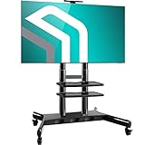 ONKRON Supporto TV da pavimento per LCD LED 50¨-86¨ Staffa TV universale con ruote Piedistallo per...