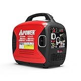 A-iPower SUA2000iD - Generatore di inverter portatile a gas e propano, 2000 W, piccolo con...