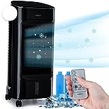 oneConcept Condizionatore Portatile Senza Tubo 60W, 4in1, Umidificatore, Climatizzatore Portatile...