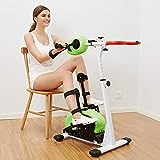 Cyclette elettrica per la riabilitazione, ginnico motorizzato per gambe e braccia con monitor LCD,...