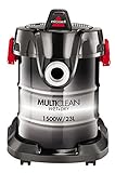 BISSELL MultiClean, Aspirapolvere Multifunzione Umido e Secco, Funzione Compressore, 23 L, 2026M