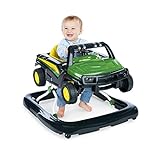 Bright Starts John Deere 4-in-1 Gator centro attività e girello verde per bambini con volante...
