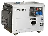 Generatore di corrente diesel 6,3 Kw HYUNDAI DHY8000SE silenziato