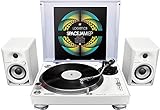 PIONEER PLX500DM-PACK-W 'kit risparmio' giradischi professionale PLX-500-W e coppia di diffusori...