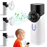 Aerosol Portatile, Aerosol Ricaricabile per Bambini e Adult, Inalatore Silenzioso, Aerosolterapia...
