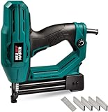 Sparachiodi Elettrica - NEU MASTER Graffettatrice con 200 Graffe e 800 punti Chiodi, Preselezione...