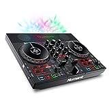 Numark Party Mix Live - Console DJ a 2 Canali per Serato DJ Lite con Casse, Scheda Audio, Presa...