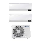 Climatizzatore Condizionatore Samsung Cebu Wi-Fi dual split 7+7 7000+7000 btu inverter A+++ in R32...
