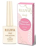 Colla per Unghie Finte 4 in 1, Base Coat e Rinforzante, Estensione Unghie, Nail Bond Colla per...