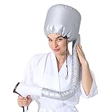 Casco per Asciugatura Capelli, Cuffia per Asciugacapelli Manuali, Regolabile Elastica Cuffia Termica...