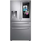 Samsung RF28R7551SR - Frigorifero intelligente con porta francese in acciaio inox, 27,7 cm
