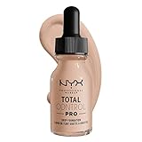 NYX Professional Makeup Fondotinta Total Control Pro Drop, Dosaggio preciso, Copertura...