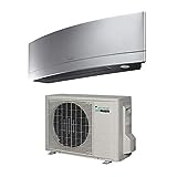CLIMATIZZATORE DAIKIN EMURA ARGENTO 18000 Btu FTXJ50MS - R 32