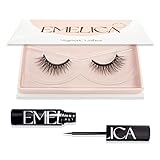 Emelica Ciglia Magnetiche Kit | Lily + Liquid Liner | Riutilizabili Piu di 30 Volte - Effetto...