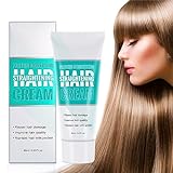 Crema Lisciante per Capelli, Trattamento Cheratina per Capelli, Keratina Capello Lisciante...