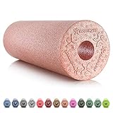 BODYMATE Foam Roller Standard Medio-Duro Lunghezza 45 cm Diametro 15 cm con ebook Gratuito - Vari...