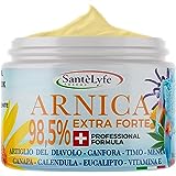 SantèLyfe, Arnica Gel Extra Forte 98,5% 500 ml, Arnica per Cavalli Uso Umano, Artiglio del Diavolo,...