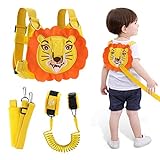 Lehoo Castle Guinzaglio Bambini, 4-in-1 Regolabile Anti Perso Bambino Polso 360 ° Girevoli,...