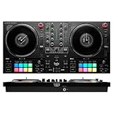 Hercules DJControl Inpulse T7 - Consolle per DJ, 2 piatti motorizzati, Replica disco in vinile...