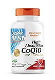 Doctor's Best, High Absorption CoQ10 con Bioperine (Coenzima Q10), 400mg, 180 Capsule vegane,...
