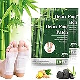 Cerotti Detox Piedi, Detox Foot Patch 20 pezzi, Naturali Cerotti Piedi Detox, Foot Detox Patches,...