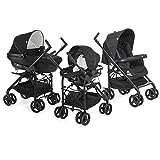 Chicco Passeggino Trio Sprint, Navicella Neonato con Copertina e Seggiolino Auto, Passeggino...