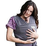 Sleepy Wrap Fascia Porta Bebé Neonato Facile da Indossare – Marsupio Bambino a Fascia Neonati –...