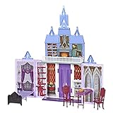 Hasbro Frozen Hasbro Castello di Arendelle pieghevole, ispirato al film Disney Frozen 2, Colore,...