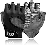 iECO Guanti Palestra, Professionale Guanti per Traspiranti con Antiscivolo, Protezione Completa del...